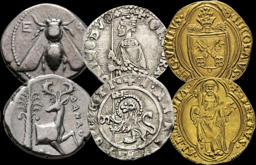 emblème sur monnaies