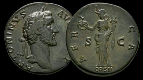 Antonin le Pieux – sesterce – RIC 574 – “AFRICA”