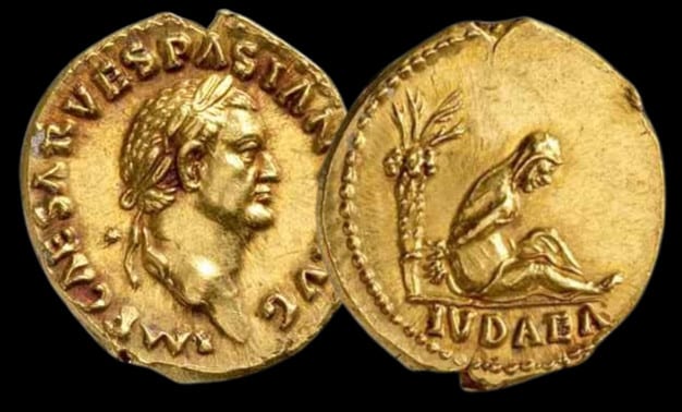 Vespasien - Aureus judaea capta | Biaggi 314