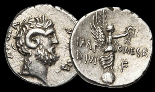 denier république romaine Octavien