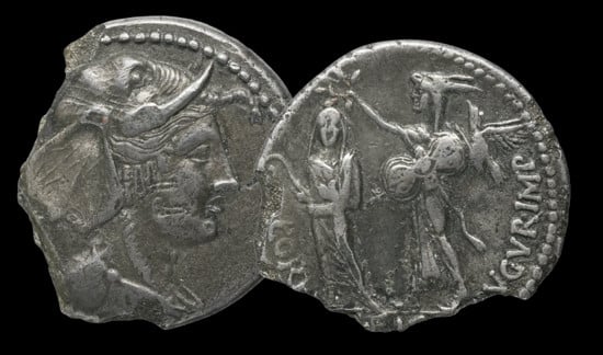 denier romain Cornuficius