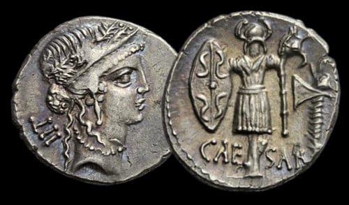 denier de jules césar