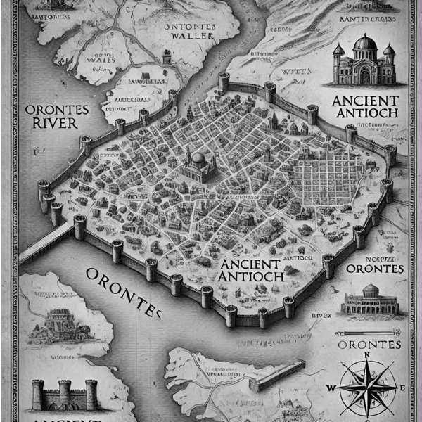 fausse carte d'Antioche