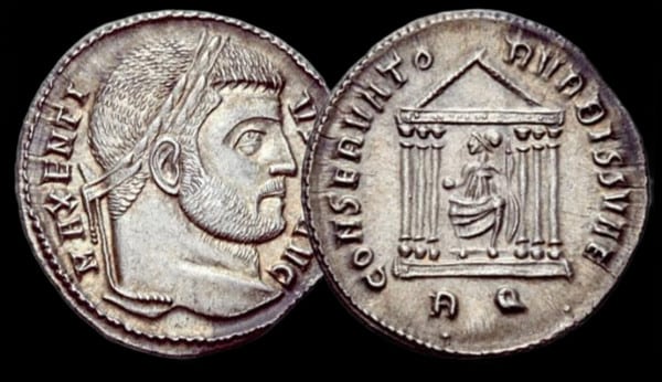 Argenteus de Maxence