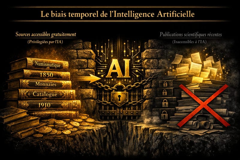 ia et numismatique biais temporel