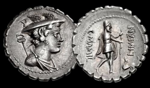 denier romain de Mailius Limetanus